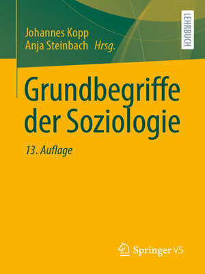 cover image of Grundbegriffe der Soziologie